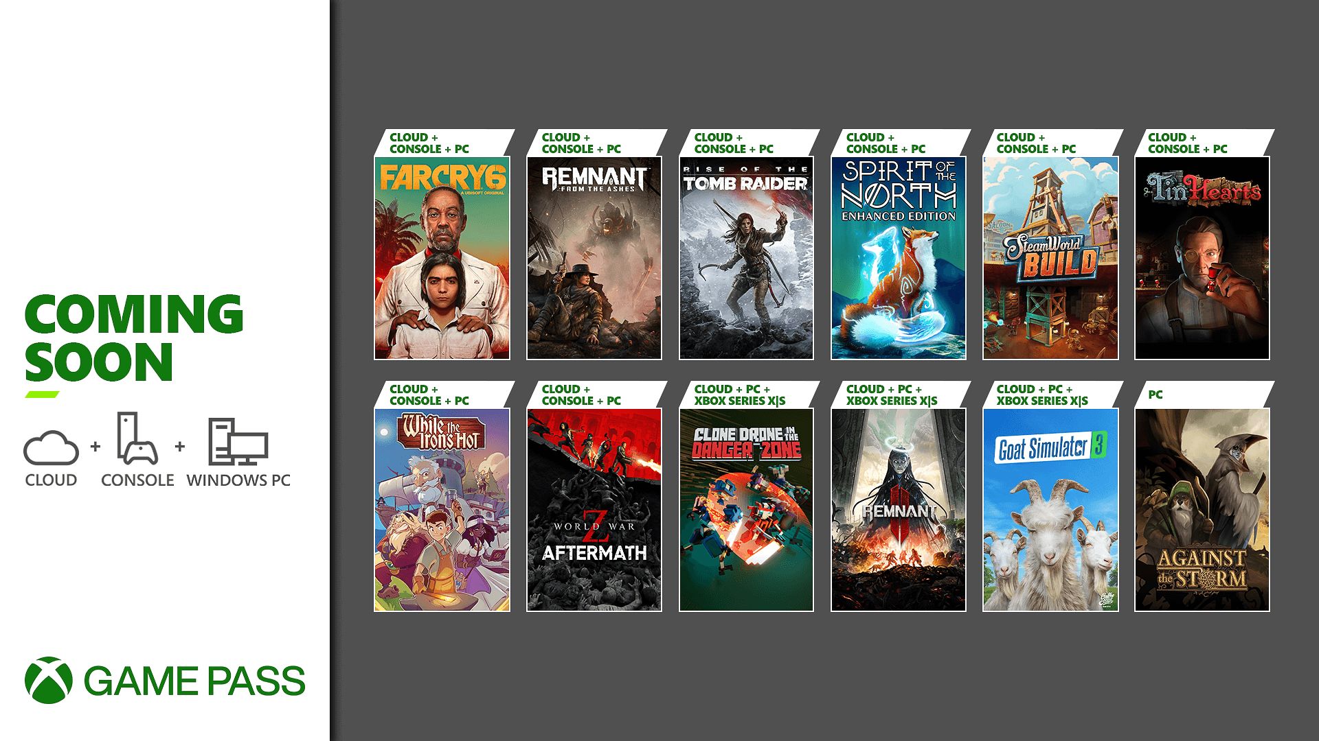 Xbox Game Pass dicembre 2023