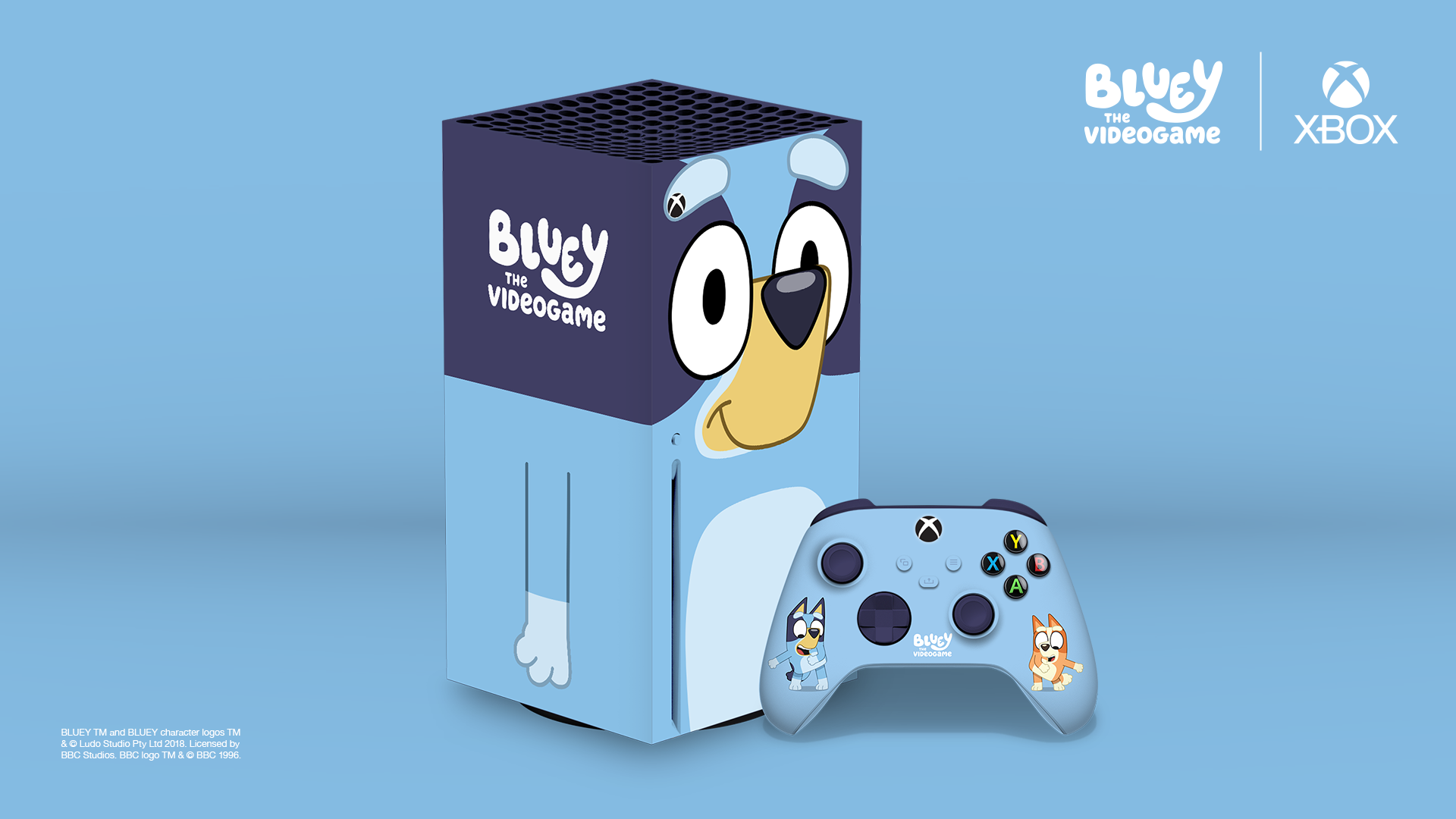 Xbox Serie X Bluey the videogame