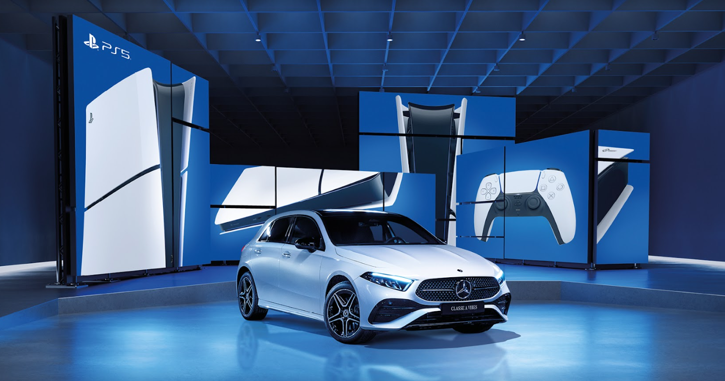 Sony Interactive Entertainment e Mercedes-Benz Italia