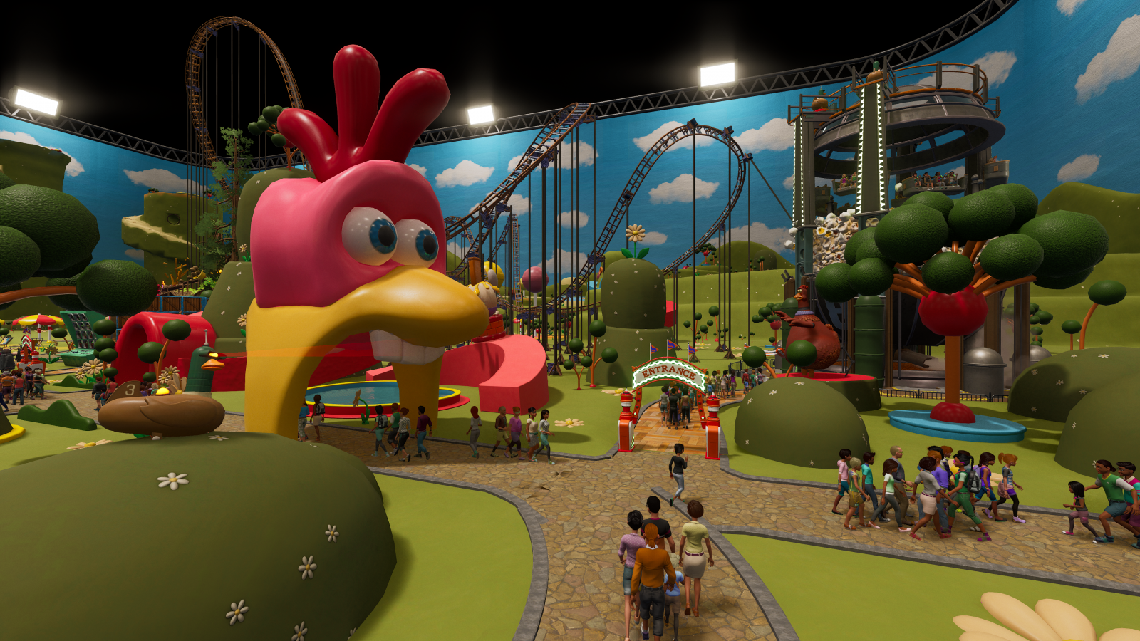 Park Beyond Galline in fuga