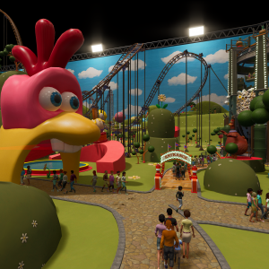 Park Beyond Galline in fuga