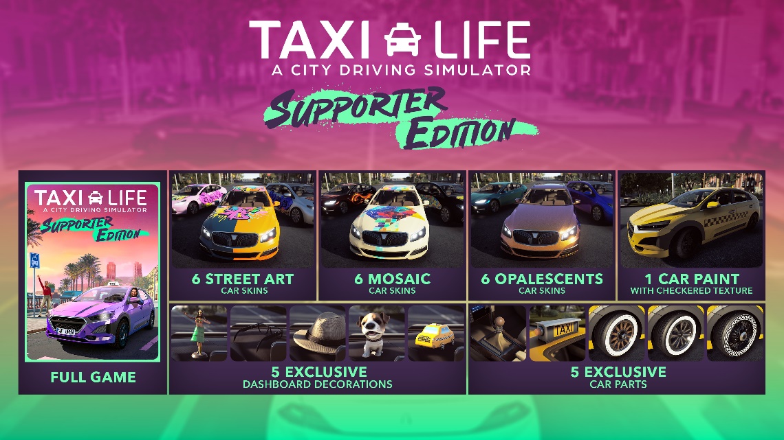 Taxi Life A City Driving Simulator
