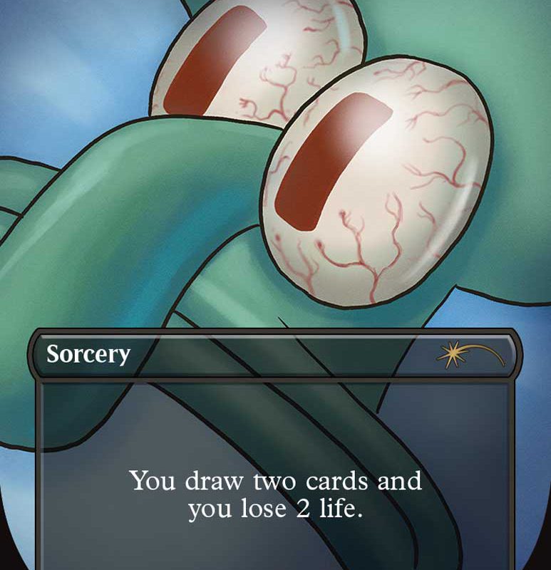 Magic the Gathering Spongebob