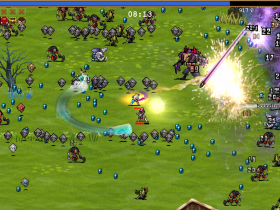 Square Enix Vampire Survivors Saga emerald beyond