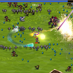 Square Enix Vampire Survivors Saga emerald beyond